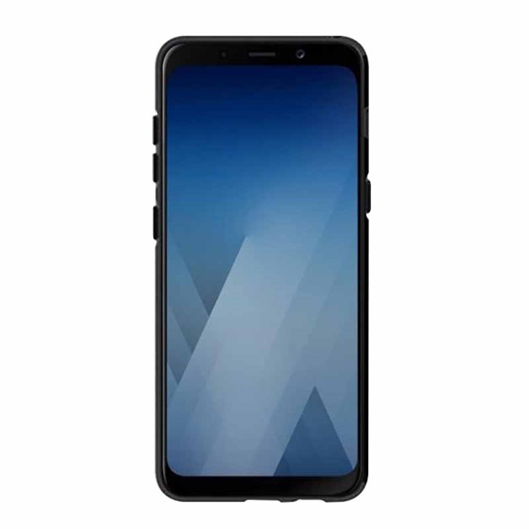 NXE 2018 World Cup Flag Pattern TPU Phone Case for Samsung Galaxy A8+ (2018) - French Flag-2