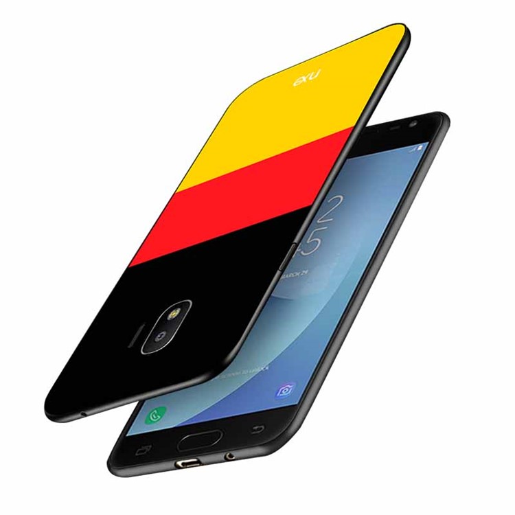 NXE 2018 World Cup Flag Pattern TPU Phone Cover for Samsung Galaxy J2 Pro 2018 - Flag of Germany-3