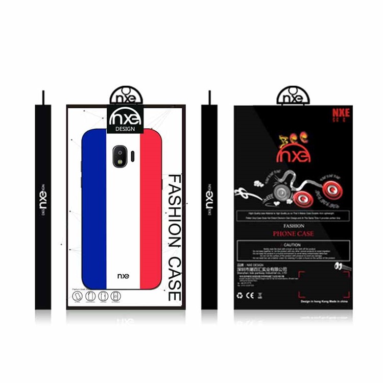 NXE 2018 World Cup Flag Pattern TPU Phone Shell for Samsung Galaxy J2 Pro 2018 - French Flag-6