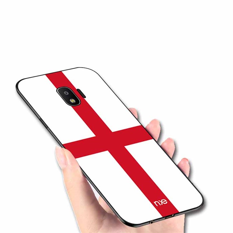 NXE 2018 World Cup Flag Pattern TPU Phone Casing for Samsung Galaxy J2 Pro 2018 - Flag of England-4