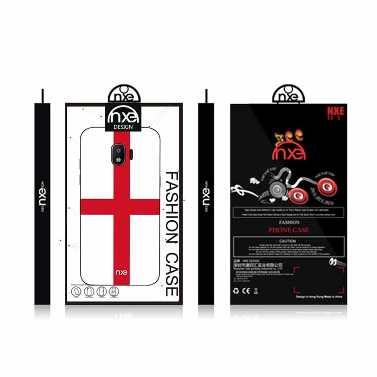 NXE 2018 World Cup Flag Pattern TPU Phone Casing for Samsung Galaxy J2 Pro 2018 - Flag of England-6