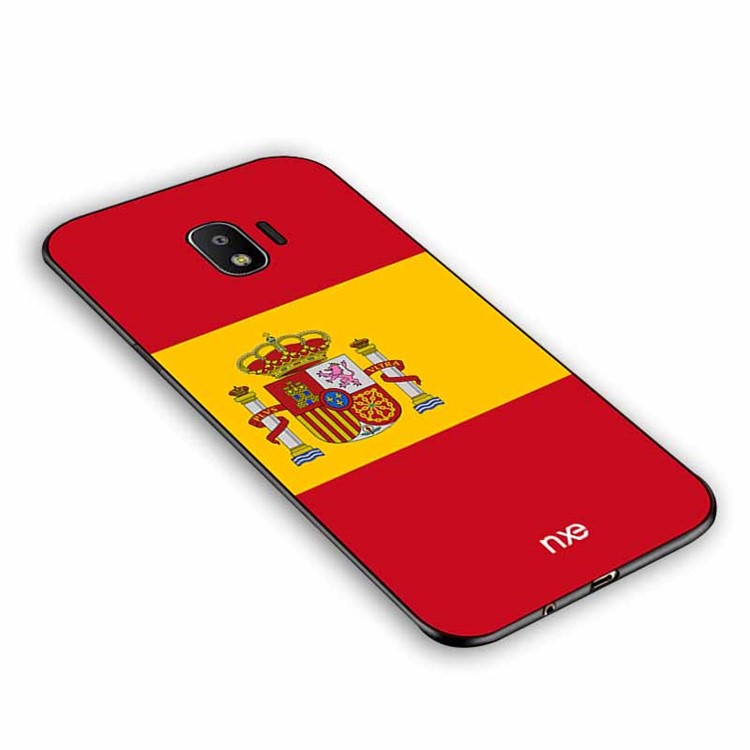 NXE 2018 World Cup Flag Pattern TPU Mobile Phone Case for Samsung Galaxy J2 Pro 2018 - Flag of Spain-5