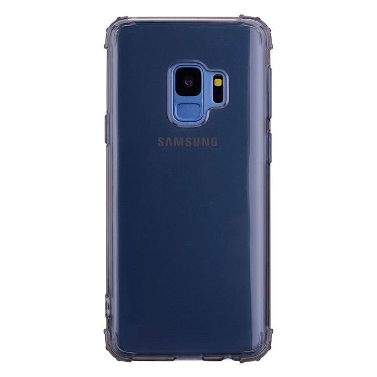 Shock-resistant TPU Protection Cell Phone Case for Samsung Galaxy S9 SM-G960 - Grey-2