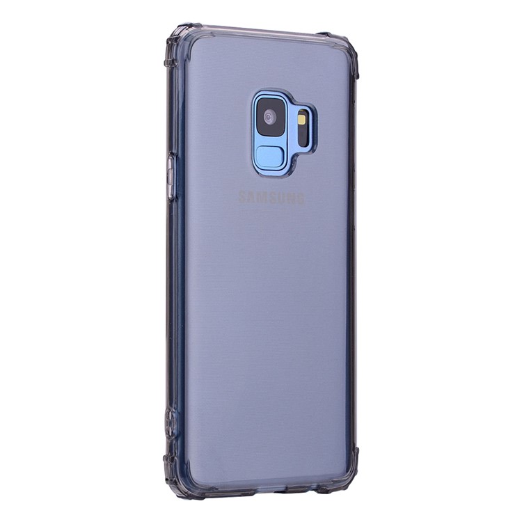 Shock-resistant TPU Protection Cell Phone Case for Samsung Galaxy S9 SM-G960 - Grey-3