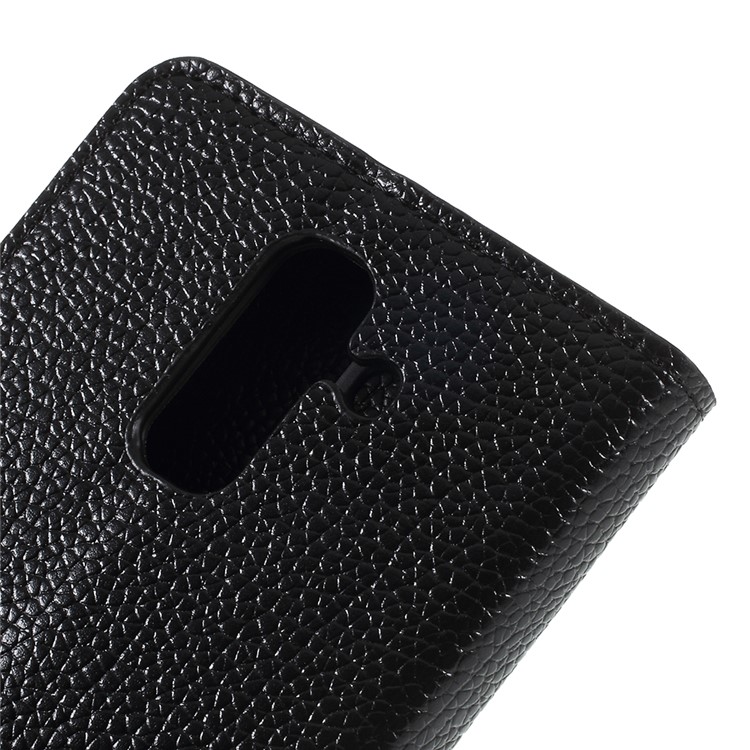 Litchi Texture Wallet Stand Leather Mobile Phone Case for Samsung Galaxy A6 (2018)-8