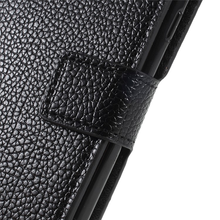 Litchi Texture Wallet Stand Leather Mobile Phone Case for Samsung Galaxy A6 (2018)-9