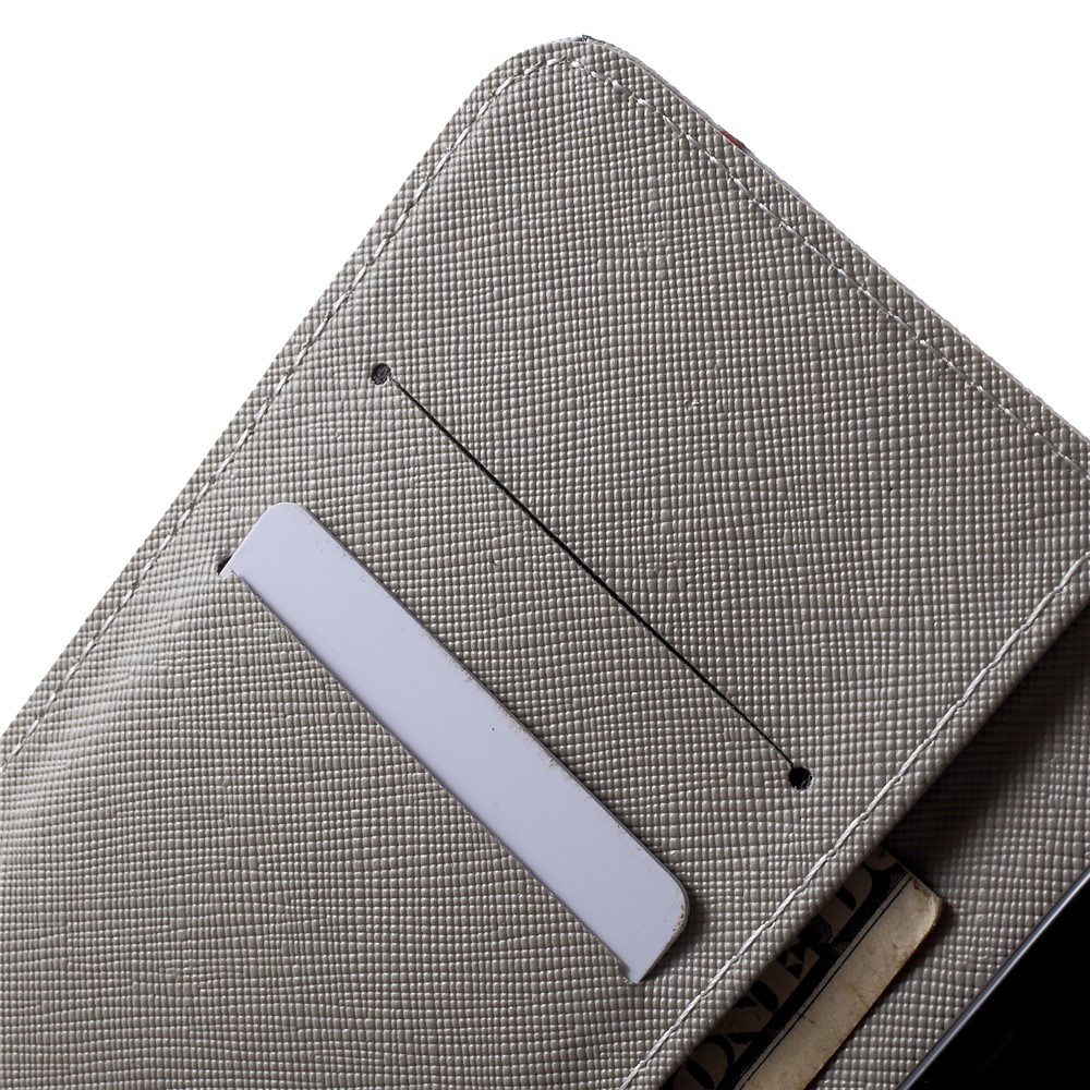 Pattern Printing Cross Texture Leather Wallet Case for Samsung Galaxy A6 (2018) - Eiffel Tower-6