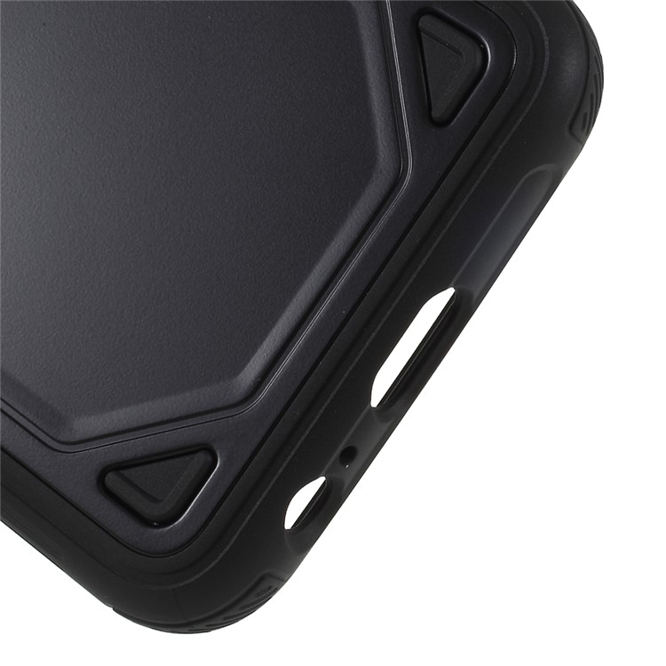 PC + TPU Hybrid Rugged Armor Case for Samsung Galaxy A6 (2018) - Black-5