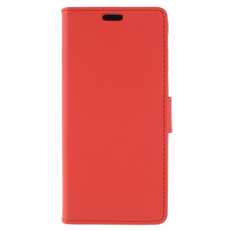 

Wallet Leather Cell Phone Case for Samsung Galaxy A6 (2018) - Red