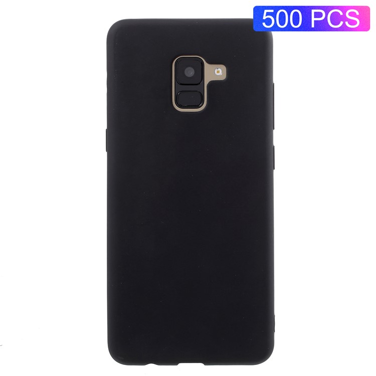 500Pcs/Set Double-sided Matte Soft TPU Back Cover Case for Samsung Galaxy A8 (2018)-1