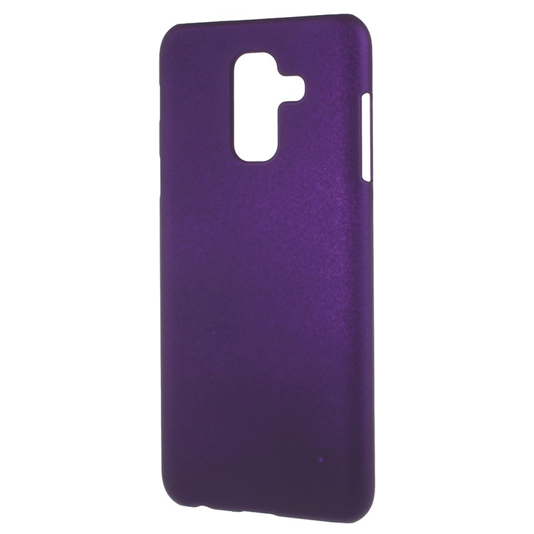 Rubberized Hard Plastic Protective Shell for Samsung Galaxy A6 Plus (2018) - Purple-2