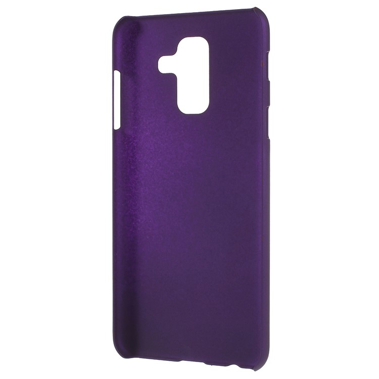 Rubberized Hard Plastic Protective Shell for Samsung Galaxy A6 Plus (2018) - Purple-3