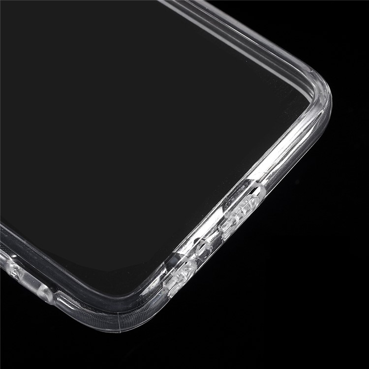 Crystal Clear Acrylic+ TPU Hybrid Back Case for Samsung Galaxy A6 (2018) - Transparent-4