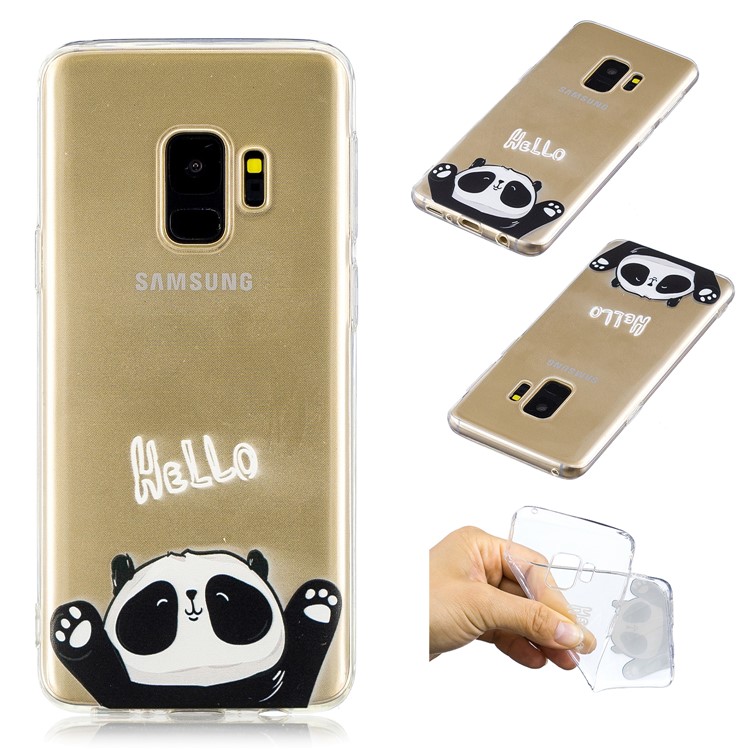 

Pattern Printing TPU Cover for Samsung Galaxy S9 SM-G960 - Lovely Panda
