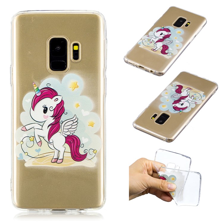 

Шаблон Для Печати Корпус TPU Для Галактики Samsung S9 SM-G960 - Единорог