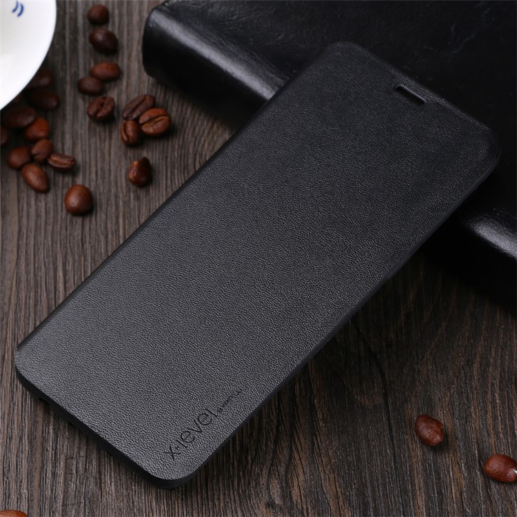 X-LEVEL Card Holder Leather Flip Case for Samsung Galaxy S9 G960 - Black-2