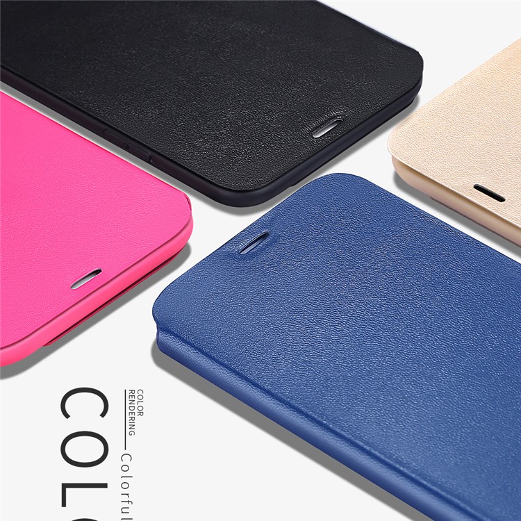X-LEVEL Card Holder Leather Flip Mobile Case for Samsung Galaxy S9+ G965 - Black-4