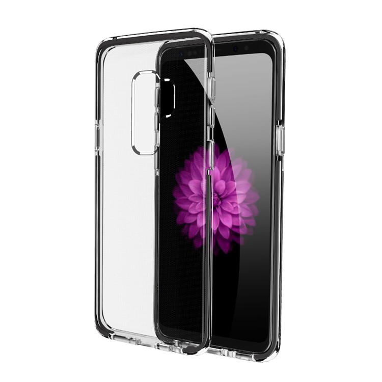 ROCK Guard Series TPU + TPE Hybrid Mobile Casing for Samsung Galaxy S9 Plus SM-G965 - Black-1