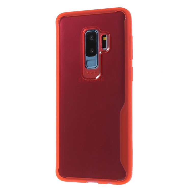 

Shock Absorption Soft TPU Back Phone Case for Samsung Galaxy S9+ G965 - Red