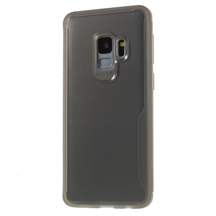 

Shock Absorption Soft TPU Phone Cover for Samsung Galaxy S9 G960 - Grey