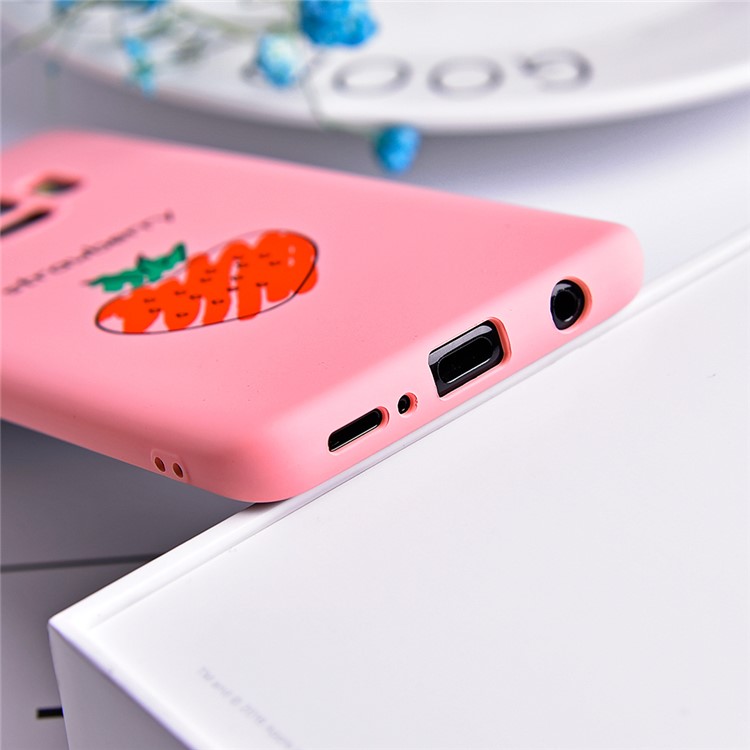 Fruit Series Pattern Printing Hard PC Case for Samsung Galaxy S9 SM-G960 - Pink-4