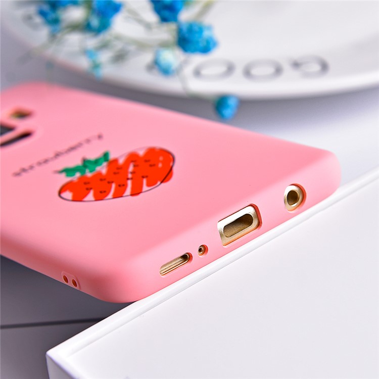 Fruit Series Pattern Printing Hard PC Case for Samsung Galaxy S9 Plus SM-G965 - Pink-2