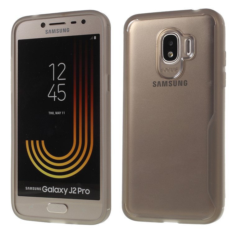 

Shock Absorption Soft TPU Phone Case for Samsung Galaxy J2 Pro 2018 - Grey