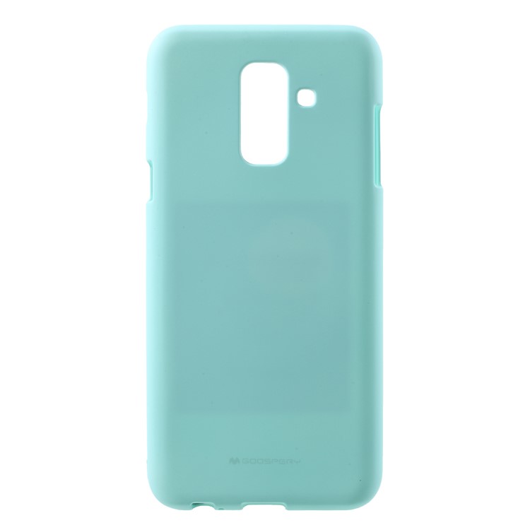 

MERCURY GOOSPERY Matte Soft TPU Protector Case for Samsung Galaxy A6+ (2018) - Cyan