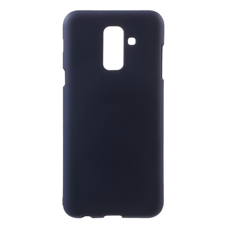 

MERCURY GOOSPERY Matte Soft TPU Cellphone Cover for Samsung Galaxy A6+ (2018) - Dark Blue