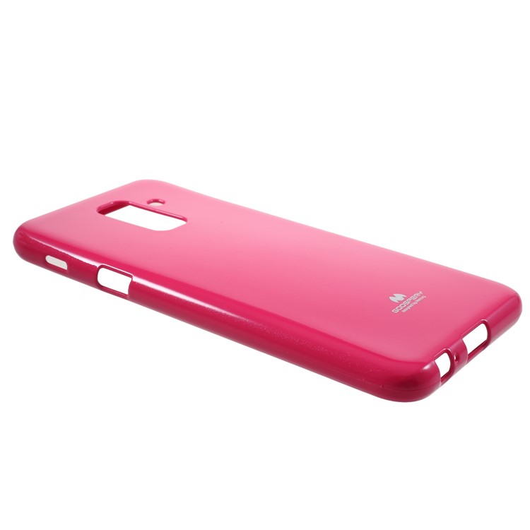 MERCURY GOOSPERY Glitter Powder TPU Back Phone Case for Samsung Galaxy A6 (2018) - Rose-2
