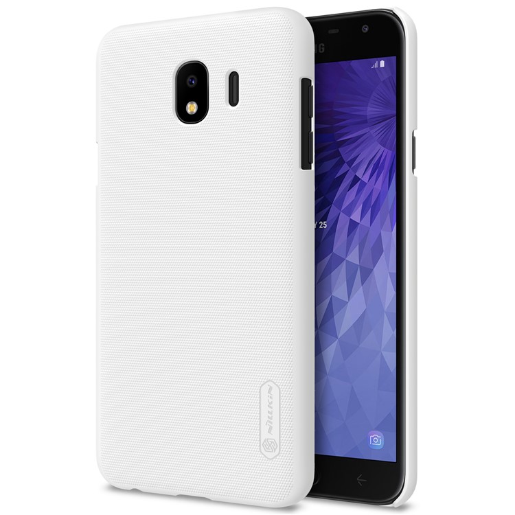 

NILLKIN Для Samsung Galaxy J4 (2018) Супер Матовый Экран ПК Жесткий Чехол Для Телефона + Экранная Пленка - Белый