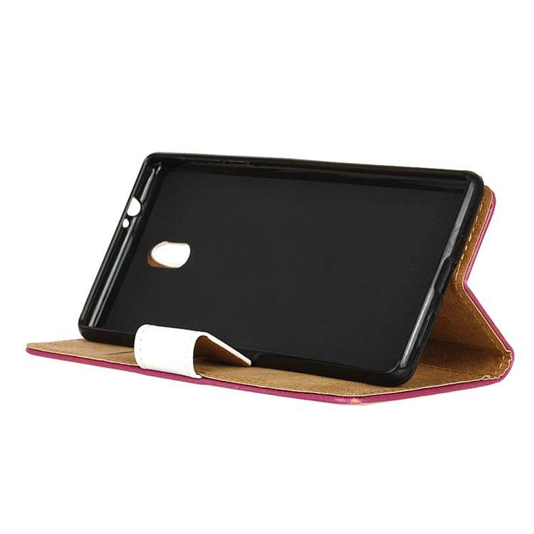 Pattern Printing Wallet Stand Leather Cell Phone Shell for Samsung Galaxy J7 (2018) - Arabic Floral Pattern-4