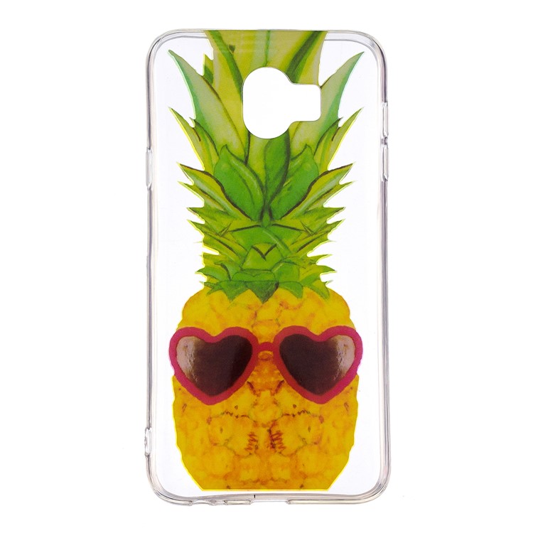 

Pattern Printing IMD Slim TPU Mobile Phone Cover for Samsung Galaxy J4 (2018) - Pineapple, Galaxy J4 (2018)