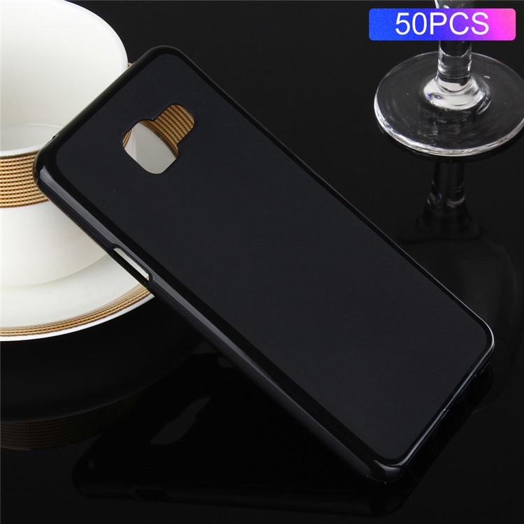 

50pcs / Set Двухсторонний Матовый Корпус TPU Для Галактики Samsung A3 SM-A310F (2016) - Черный