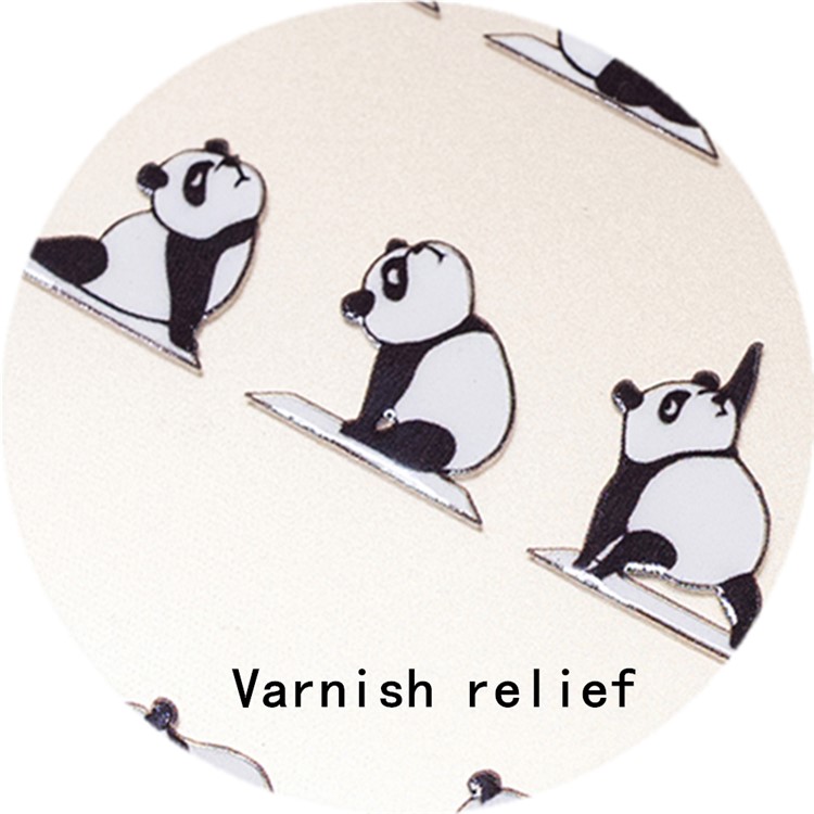 Embossed Patterned Anti-drop TPU Protective Cell Phone Cover for Samsung Galaxy S9 Plus SM-G965 - Yoga Panda-2