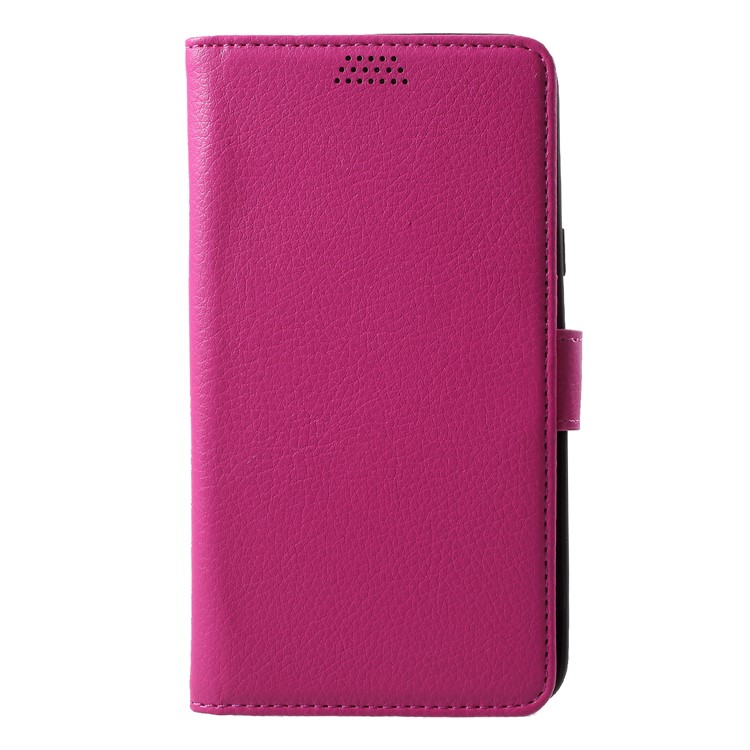 

Litchi Texture Wallet Leather Stand Mobile Shell for Samsung Galaxy J6 (2018) - Rose
