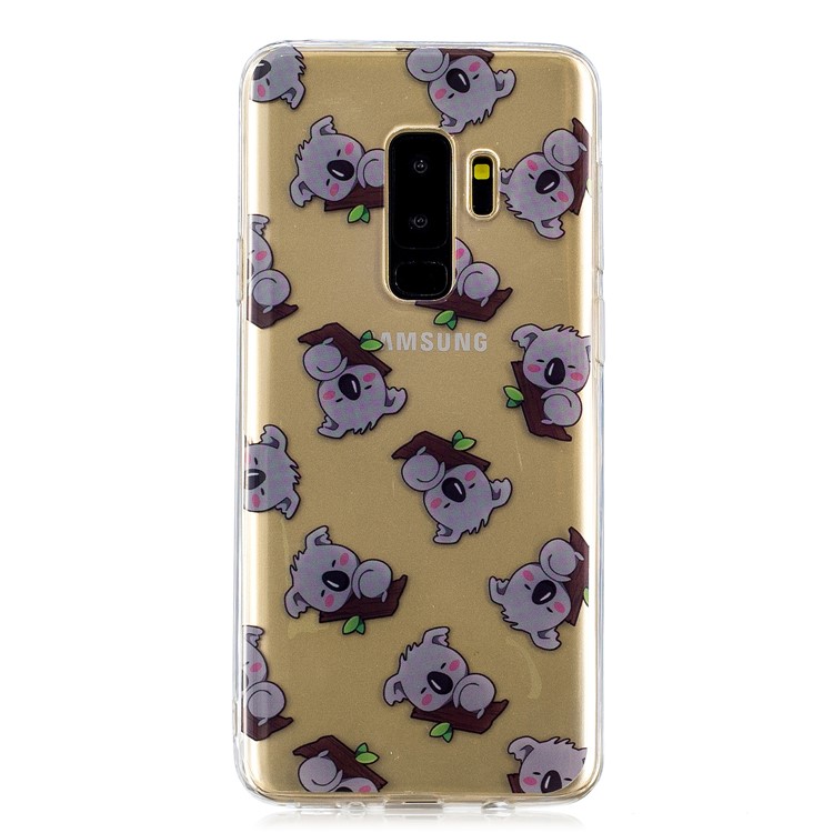 

Pattern Printing IMD TPU Soft Mobile Phone Shell for Samsung Galaxy S9+ SM-G965 - Koalas