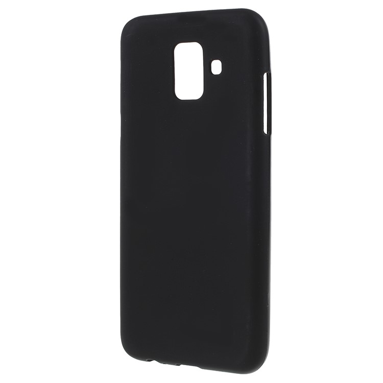 Double-sided Matte TPU Case for Samsung Galaxy A6 (2018) - Black-2