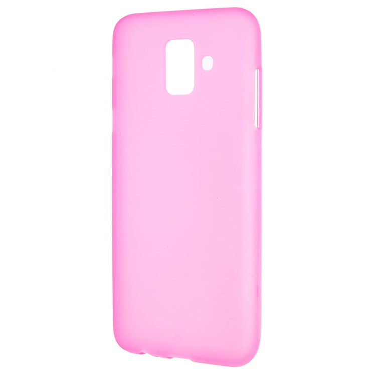 Double-sided Matte TPU Gel Casing for Samsung Galaxy A6 (2018) - Rose-2