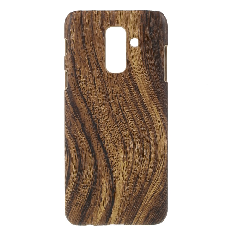 

PU Leather Coated PC Hard Case Accessory for Samsung Galaxy A6 (2018) - Wood Texture, Galaxy A6 (2018)