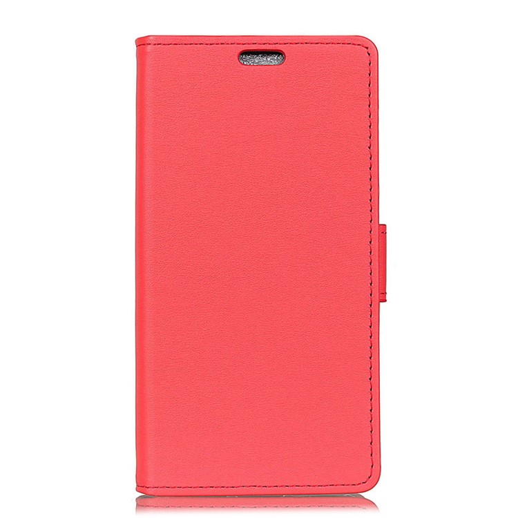 

Red - Wallet Stand PU Leather Protection Mobile Phone Shell for Samsung Galaxy J3 (2018) J337 / J3 Star