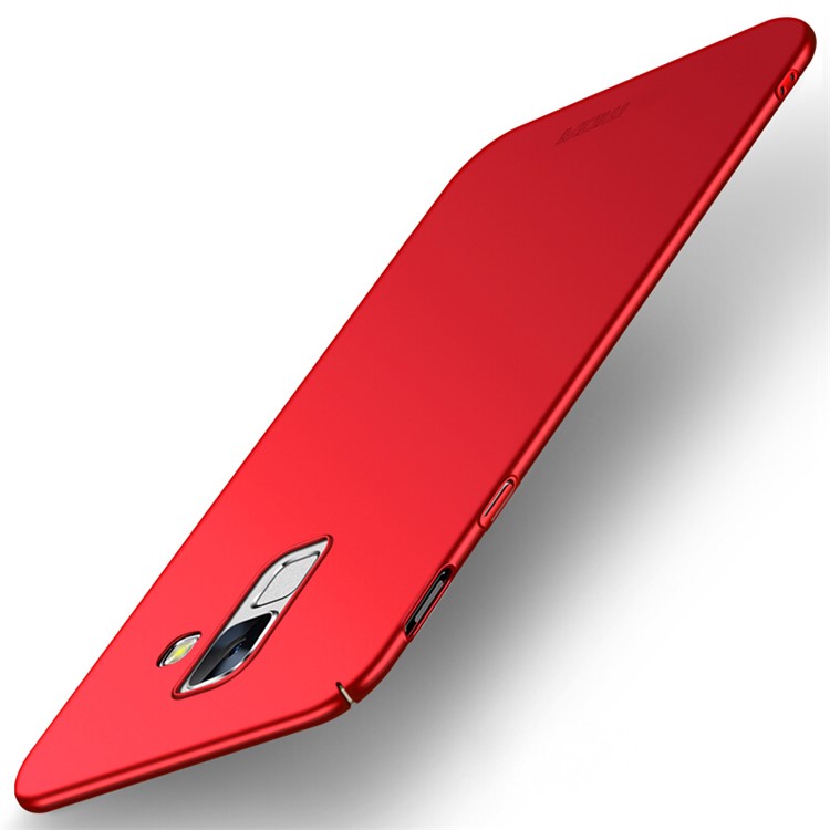 

MOFI Экран Ультратонкий Матовый Пластиковый Корпус Телефона Для Галактики Samsung J6 (2018) - Красный, Galaxy J6 (2018)