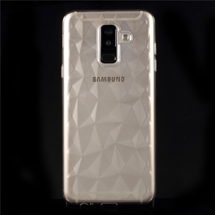 

3D Бриллиантовая Текстура ТПУ Для Аксессуаров Для Галактики Samsung A6 + (2018) / A9 Star Lite - Прозрачный, Galaxy A6+ (2018)