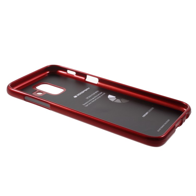 MERCURY GOOSPERY i JELLY TPU Phone Case for Samsung Galaxy A6 (2018) - Red-3