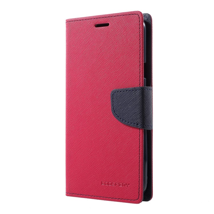 

MERCURY GOOSPERY Fancy Diary Flip Leather Mobile Shell for Samsung Galaxy J7 Duo - Rose