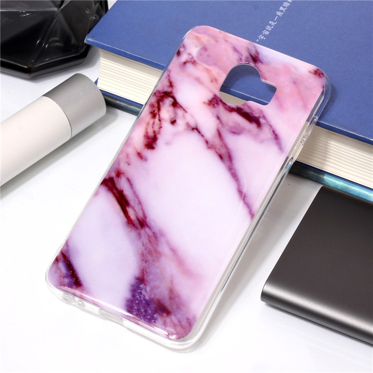 

IMD Patterned TPU Back Protection Shell for Samsung Galaxy J4 (2018) - Rose Marble, Galaxy J4 (2018)