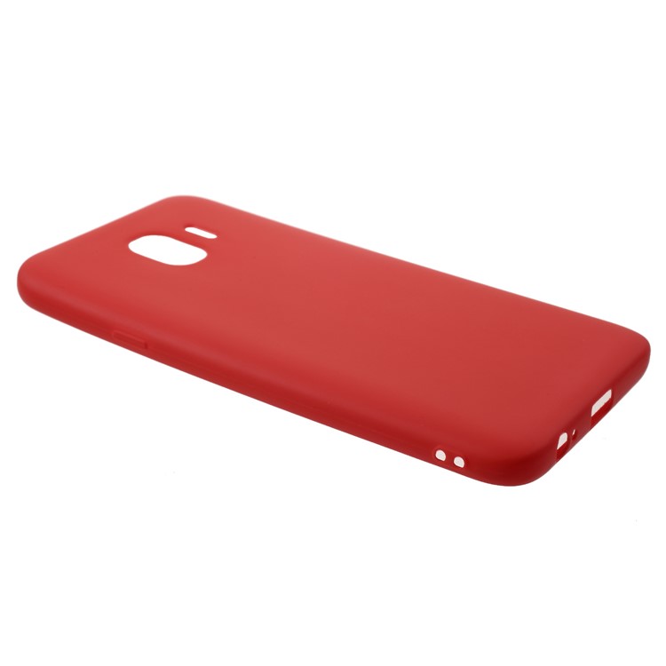 100PCS/Set Matte Anti-fingerprint TPU Phone Case for Samsung Galaxy J4 (2018) - Red-2