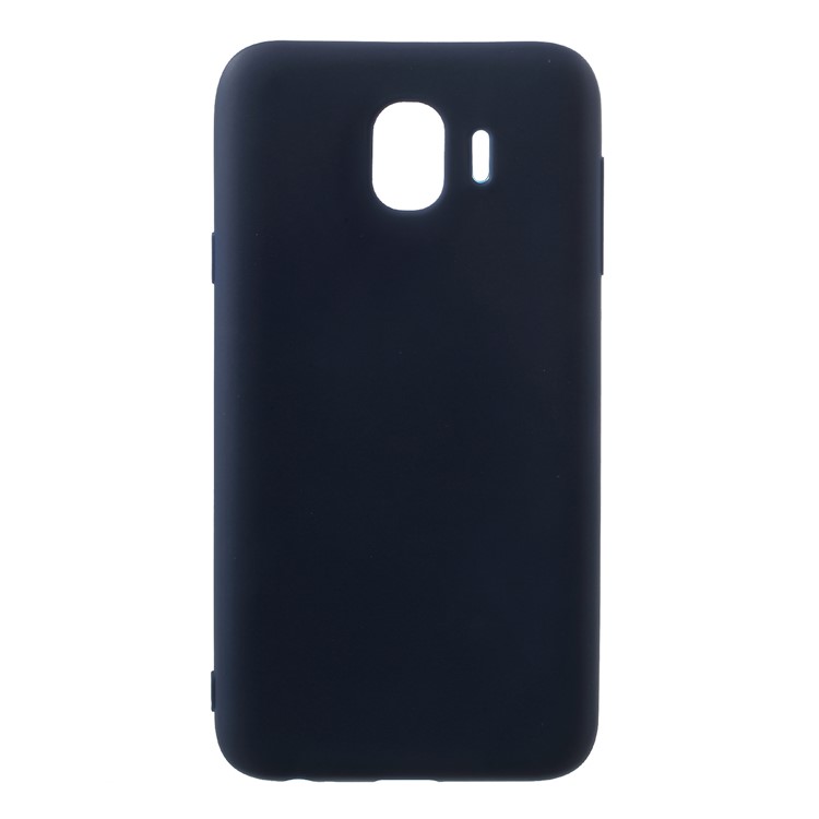 

Solid Color Matte Soft TPU Phone Protection Case for Samsung Galaxy J4 (2018) - Dark Blue
