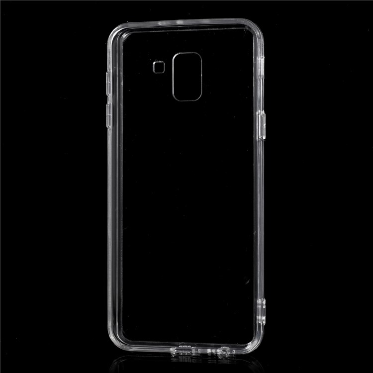 Crystal Clear Acrylic+ TPU Hybrid Back Case for Samsung Galaxy J6 (2018) - Transparent-5