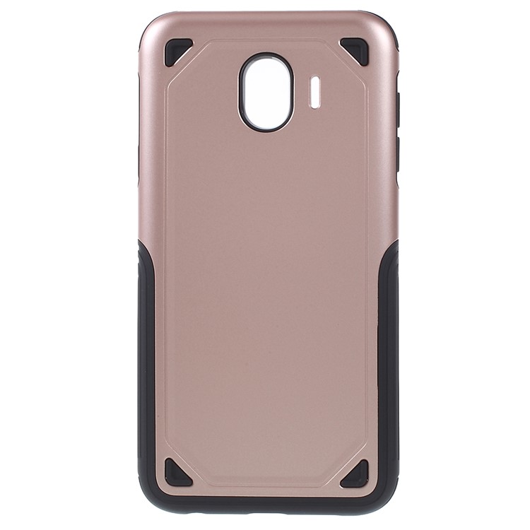 

Прочный Доспех PC + TPU Гибридный Задний Корпус Для Галактики Samsung J4 (2018) - Розовое Золото, Galaxy J4 (2018)